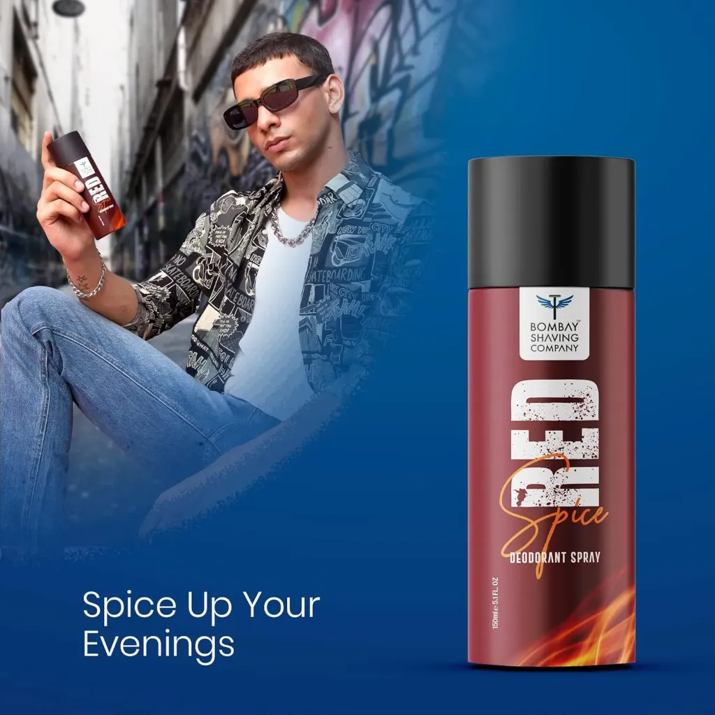 Bombay Shaving Company Red Spice Deodorant