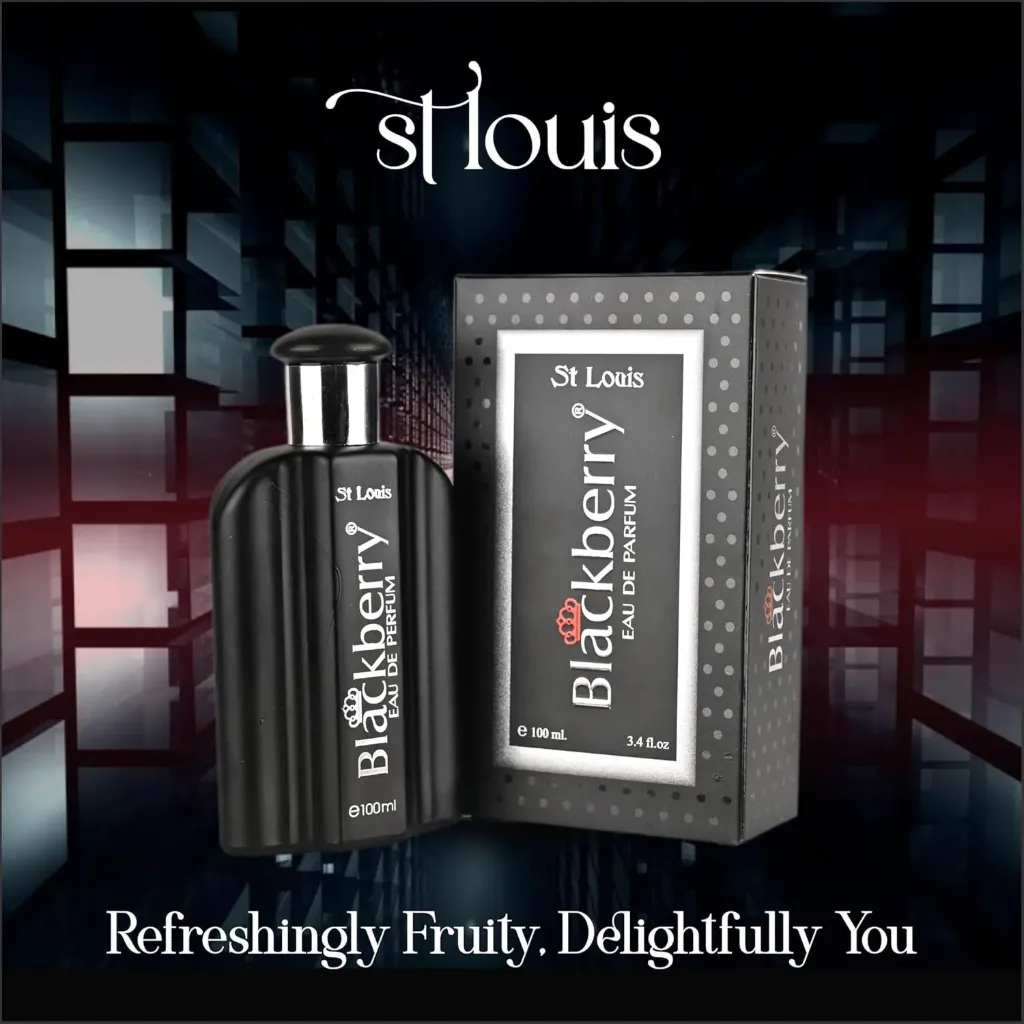 St Louis Blackberry Original Premium Perfume For Men & Women, 30 ML | Long-Lasting Eau De Parfum | Luxury Fragrance | Suitable for All-Season | Premium Unisex Scent