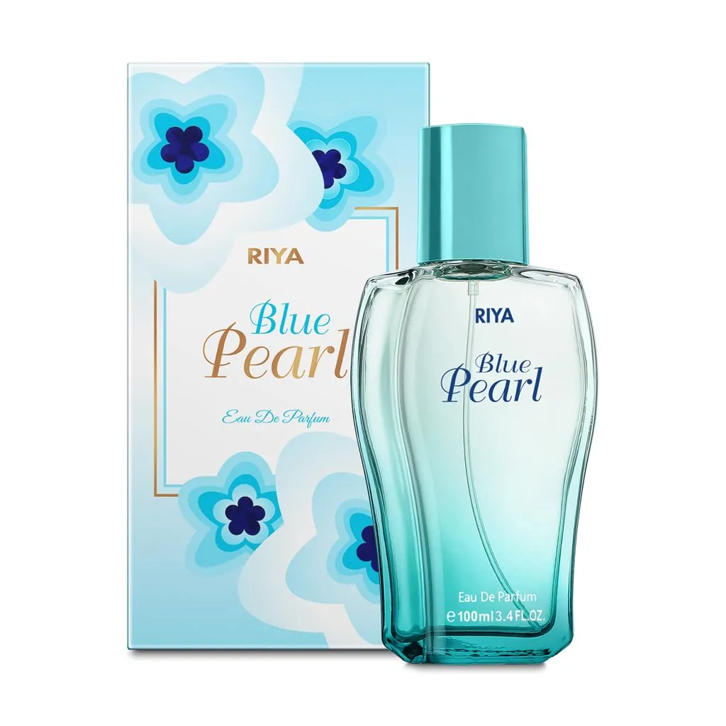 RIYA BLUE PEARL | 30 ml Perfume | Eau De Parfum with Long Lasting Fragrance | Citrus Jasmine Scent