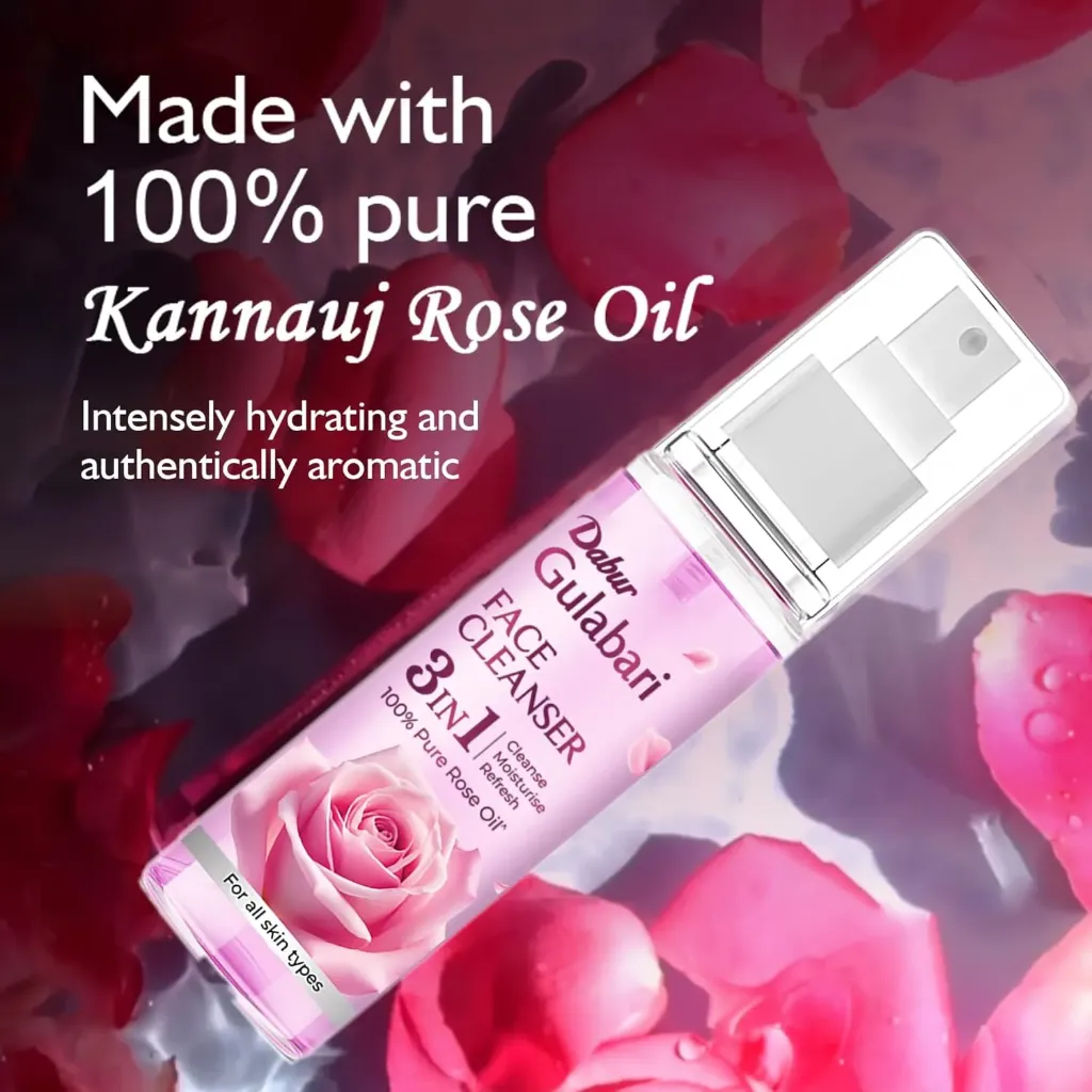 Dabur Gulabari Rose Glow Face Cleanser-100 Ml