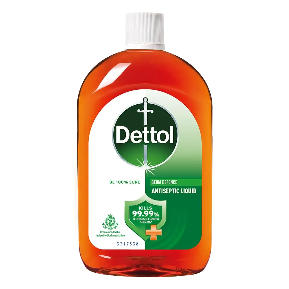 Dettol Antiseptic Liquid for First Aid, Surface Disinfection and Personal Hygiene, 60ml