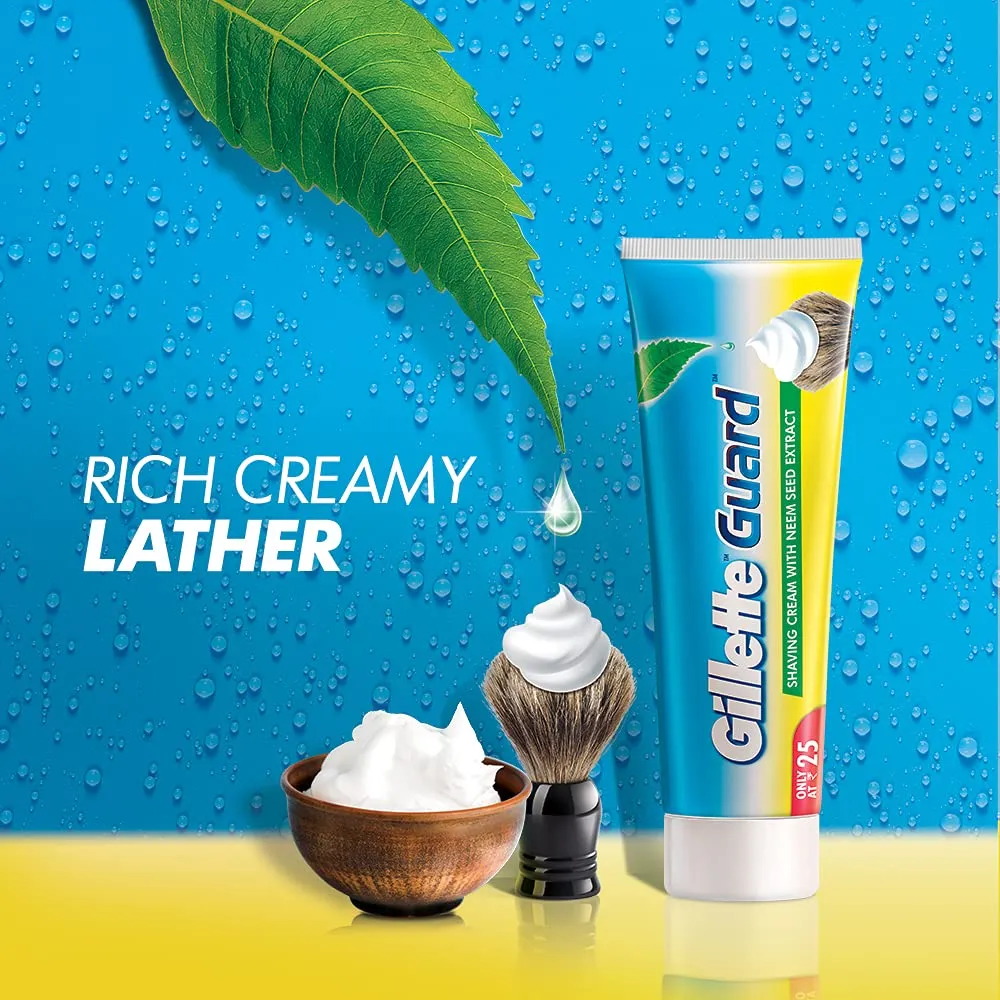 Gillette Guard Shaving Cream 25 gm