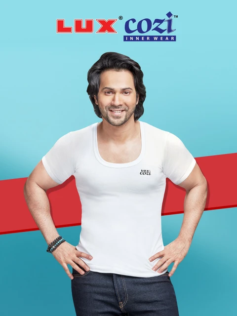 Lux Cozi Men Vest White(RNS) (85cms)