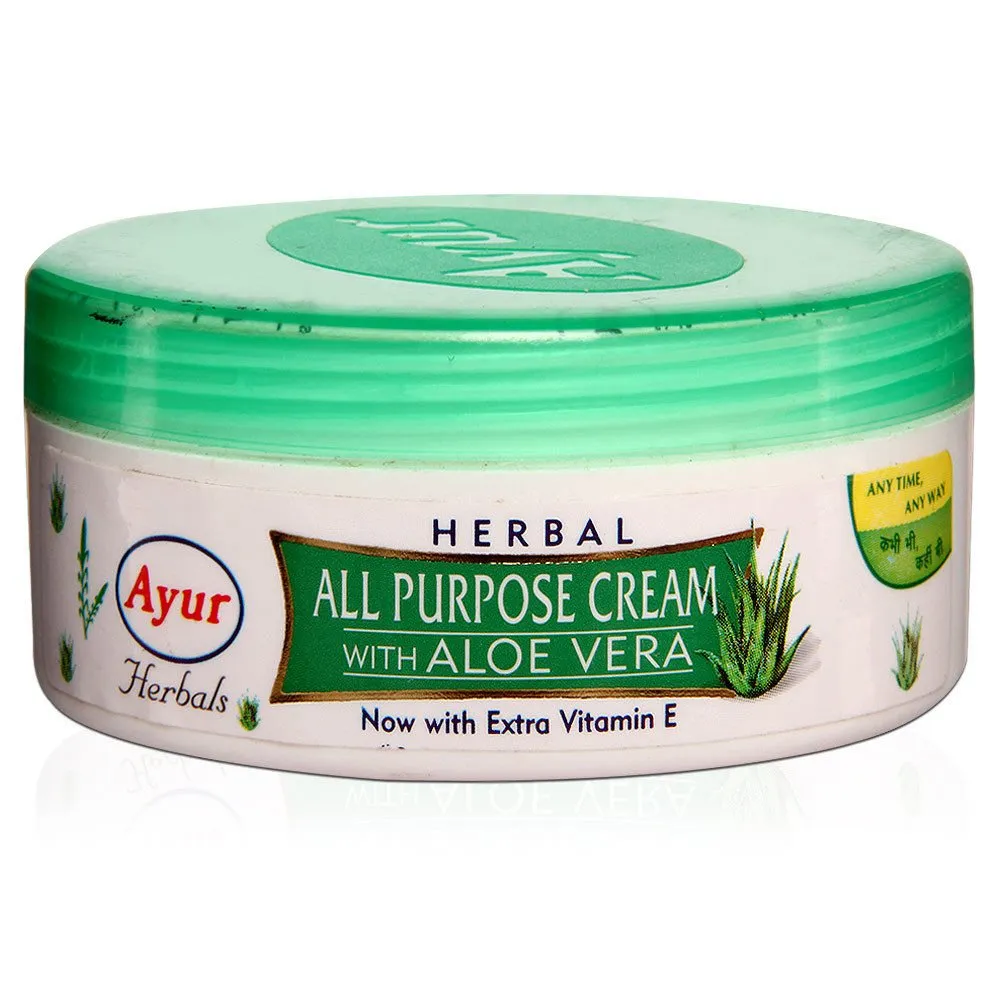 Ayur Herbal All Purpose Cream with Aloe Vera (200 ml)