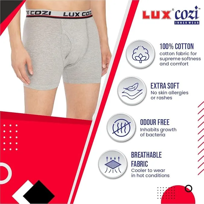 Lux Cozi Men's Underwear Trunk (Long)