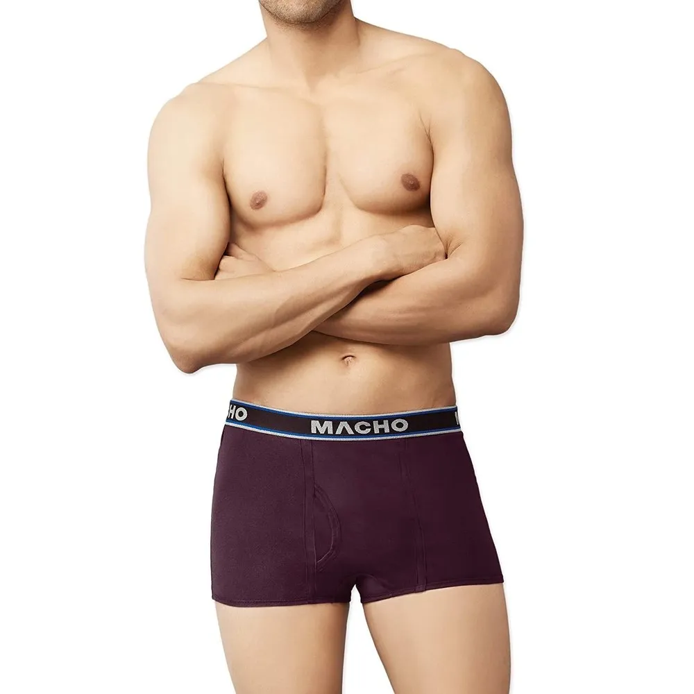 Macho Men's Cotton Mini Fine Assorted  Underwear Trunk (Mini)