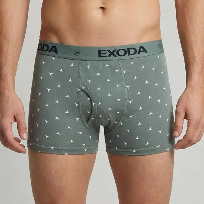 ESSA Mens Budget-Friendly Cotton Trunks|Comfort Fit Stylish Design & Soft Breathable Cotton| ideal for Everyday Wear | Multicolour