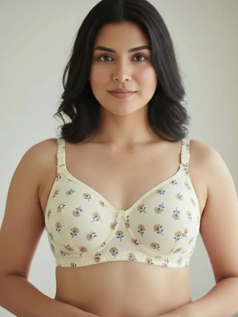 JAPAN BEAUTY Women's Milan print lingerie bra