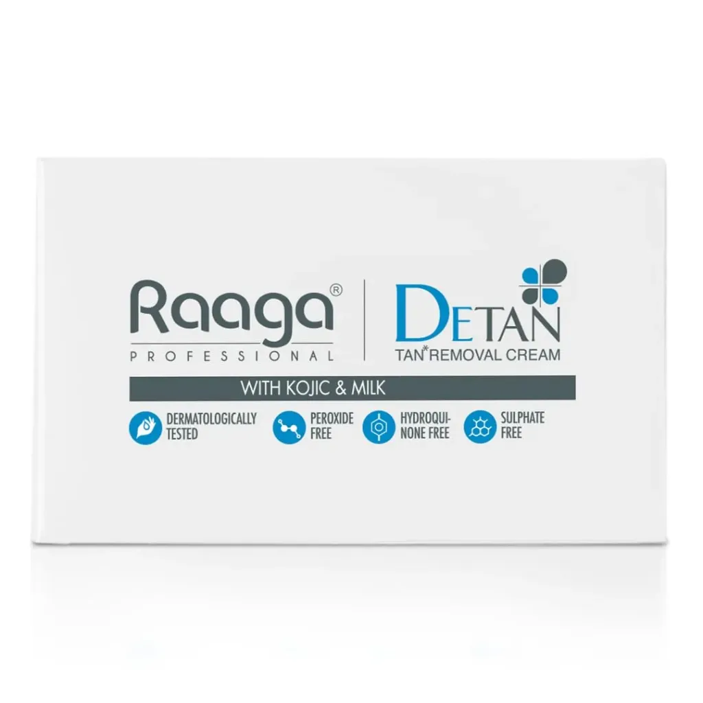 Raaga Professional De-Tan Tan removal Cream 72g (12g*6)