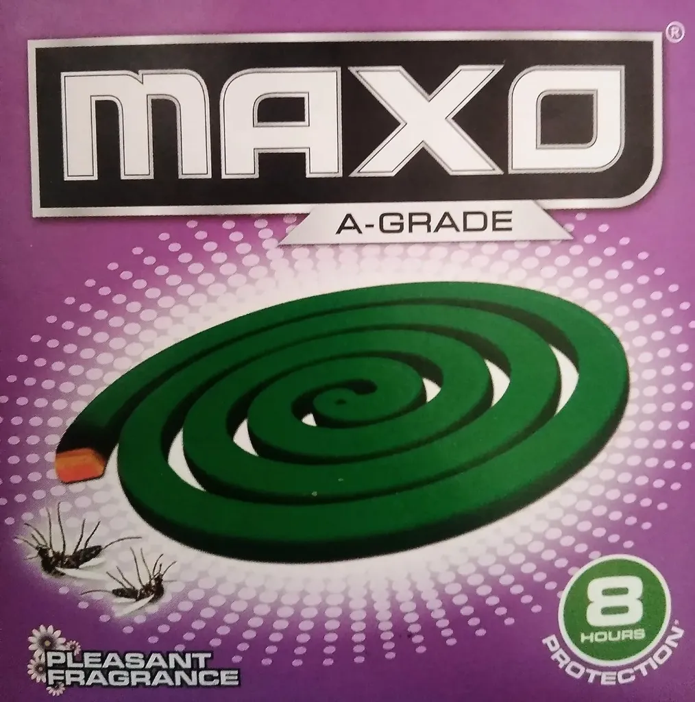 Maxo A Grade Mosquito Coil - 10 Pieces (Green)