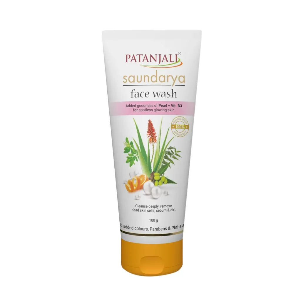 Patanjali Saundarya Face Wash, 60 g 